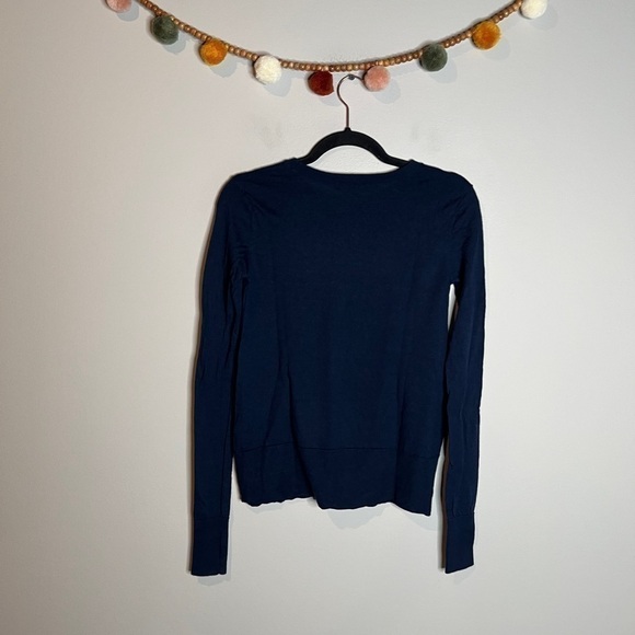 Universal Standard navy blue merino wool sweater - Picture 3 of 6